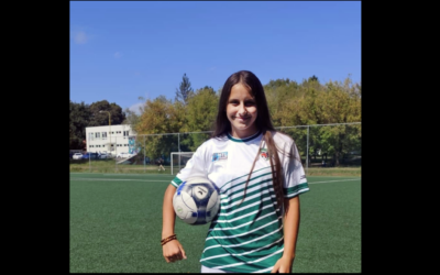 HALIGOVCE: MLADÁ TALENTOVANÁ FUTBALISTKA, VIKTÓRIA RUSIŇÁKOVÁ, HRÁ ZA FC TATRAN PREŠOV